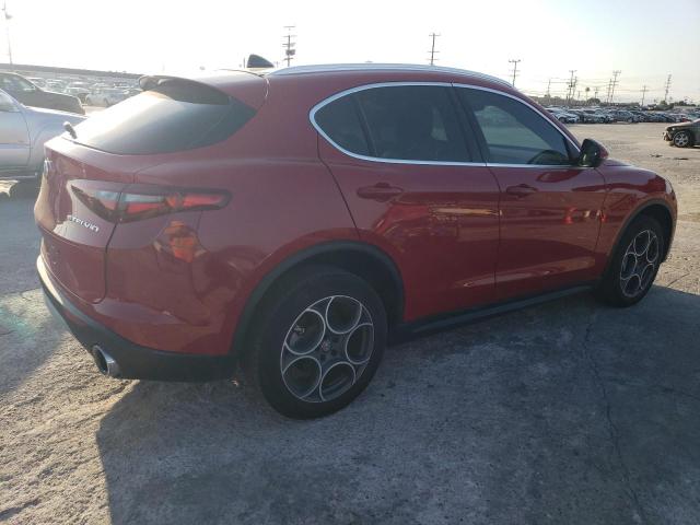ZASFAKNN2J7B92593 - 2018 ALFA ROMEO STELVIO TI SPORT RED photo 3