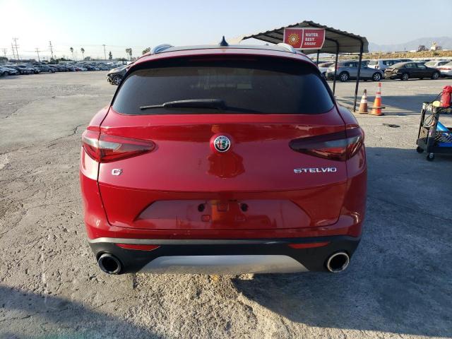 ZASFAKNN2J7B92593 - 2018 ALFA ROMEO STELVIO TI SPORT RED photo 6