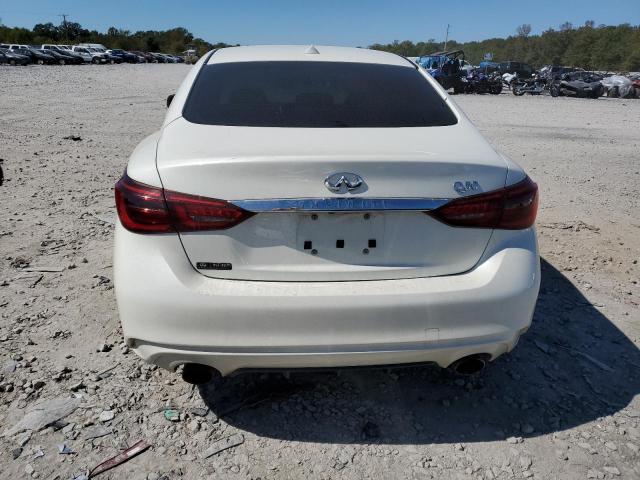 JN1EV7AP1JM356157 - 2018 INFINITI Q50 LUXE WHITE photo 6