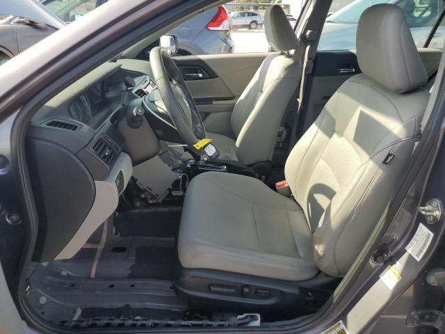 1HGCR2F82EA212459 - 2014 HONDA ACCORD EXL GRAY photo 7