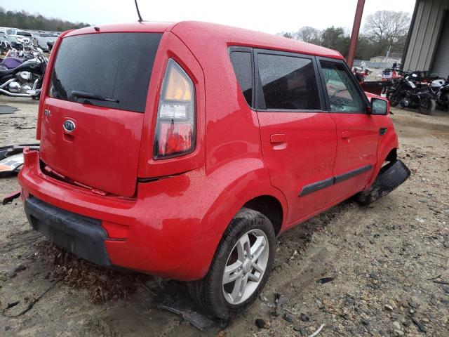 KNDJT2A27A7035795 - 2010 KIA SOUL + RED photo 3