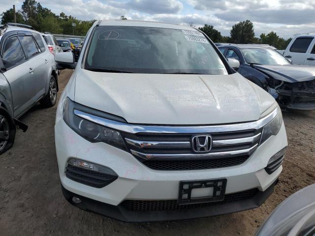 5FNYF6H59GB046930 - 2016 HONDA PILOT EXL WHITE photo 5