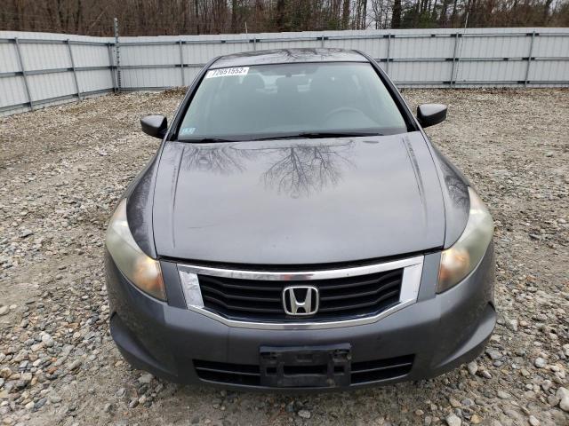 1HGCP26429A096544 - 2009 HONDA ACCORD LXP GRAY photo 5