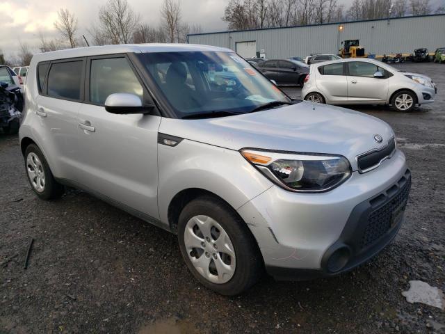 KNDJN2A20E7732418 - 2014 KIA SOUL SILVER photo 4