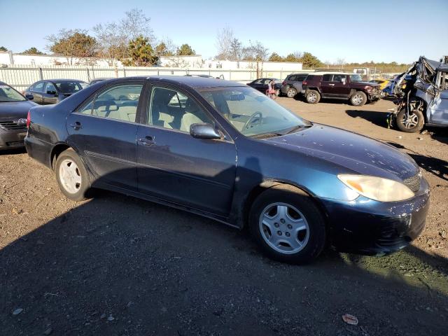 4T1BF32K92U527176 - 2002 TOYOTA CAMRY LE BLUE photo 4