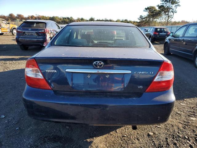 4T1BF32K92U527176 - 2002 TOYOTA CAMRY LE BLUE photo 6