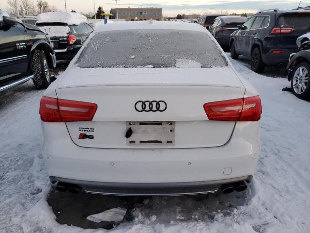 WAUJ2AFC5DN103801 - 2013 AUDI S6 WHITE photo 6