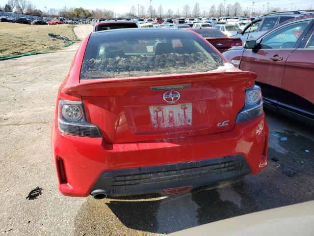 JTKJF5C74E3083942 - 2014 TOYOTA SCION TC Qırmızı foto 6