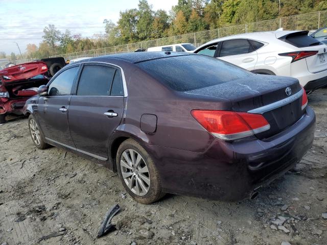 4T1BK3DB1BU384457 - 2011 TOYOTA AVALON BASE MAROON photo 2