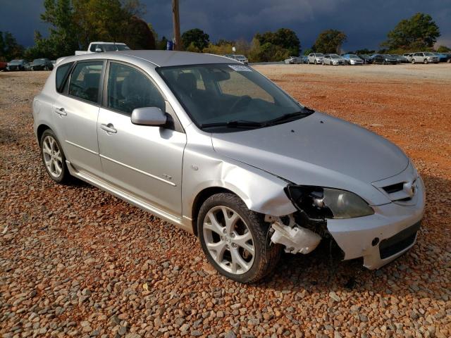 JM1BK343181167983 - 2008 MAZDA 3 HATCHBACK SILVER photo 4