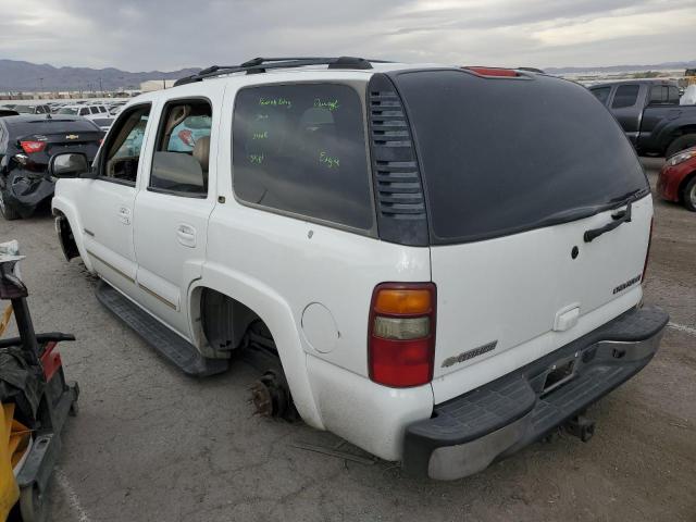 1GNEK13ZX3J160750 - 2003 CHEVROLET TAHOE K1500 WHITE photo 2