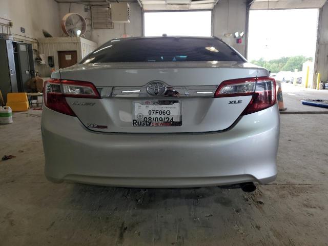 4T4BF1FK8CR234343 - 2012 TOYOTA CAMRY BASE SILVER photo 6