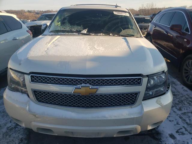 1GNSKCE05ER144764 - 2014 CHEVROLET TAHOE K1500 LTZ WHITE photo 5