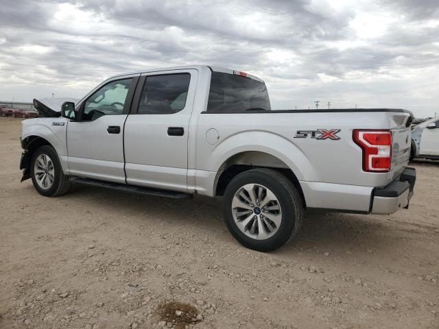 1FTEW1CP0JKF21504 - 2018 FORD F150 SUPERCREW SILVER photo 2