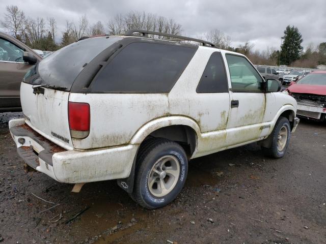 1GNCS18W6YK148778 - 2000 CHEVROLET BLAZER WHITE photo 3