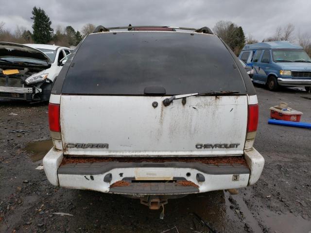 1GNCS18W6YK148778 - 2000 CHEVROLET BLAZER WHITE photo 6