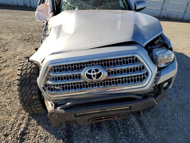 5TFSZ5AN6GX037318 - 2016 TOYOTA TACOMA ACCESS CAB ვერცხლისფერი ფოტო 11