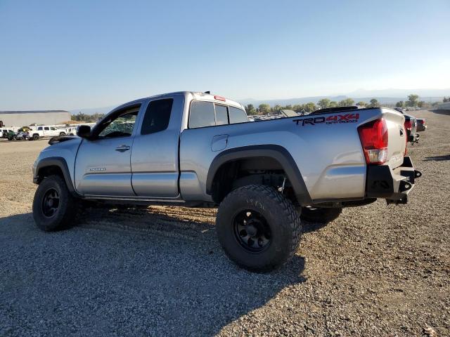 5TFSZ5AN6GX037318 - 2016 TOYOTA TACOMA ACCESS CAB ვერცხლისფერი ფოტო 2