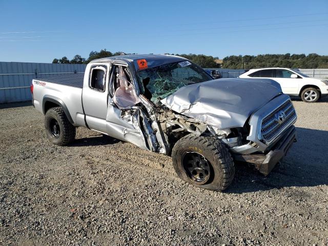 5TFSZ5AN6GX037318 - 2016 TOYOTA TACOMA ACCESS CAB ვერცხლისფერი ფოტო 4