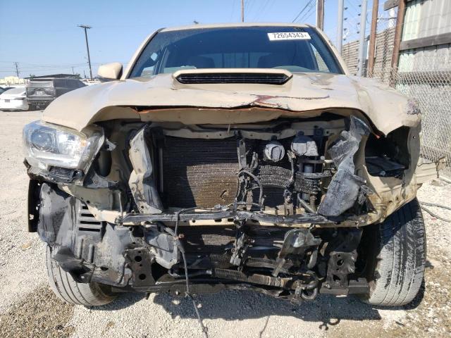 3TMAZ5CNXKM086786 - 2019 TOYOTA TACOMA DOUBLE CAB TAN photo 5
