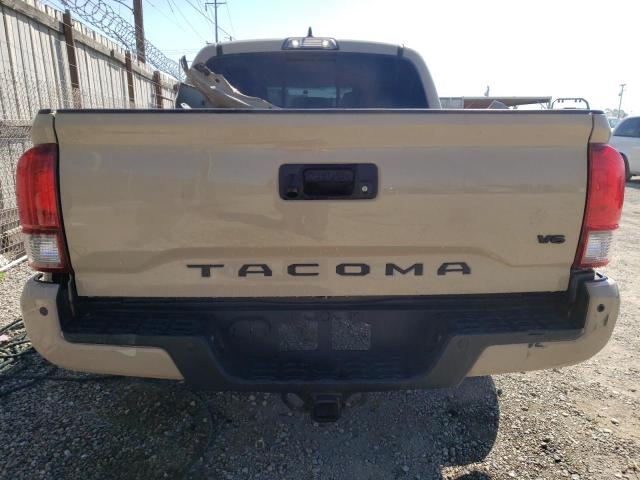 3TMAZ5CNXKM086786 - 2019 TOYOTA TACOMA DOUBLE CAB TAN photo 6