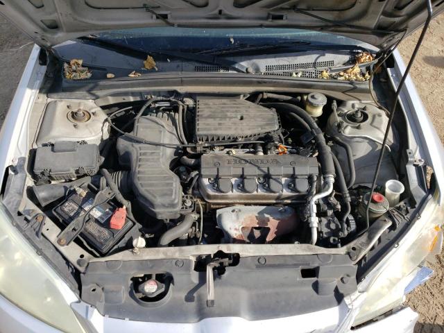 1HGES16385L016297 - 2005 HONDA CIVIC DX VP 银色 照片 11