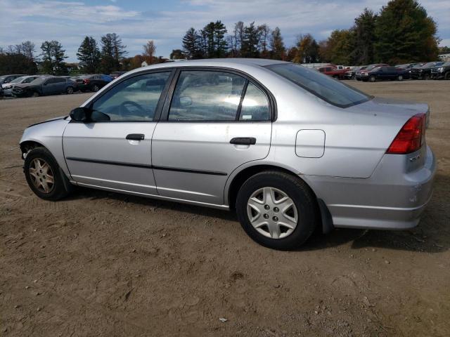 1HGES16385L016297 - 2005 HONDA CIVIC DX VP 银色 照片 2