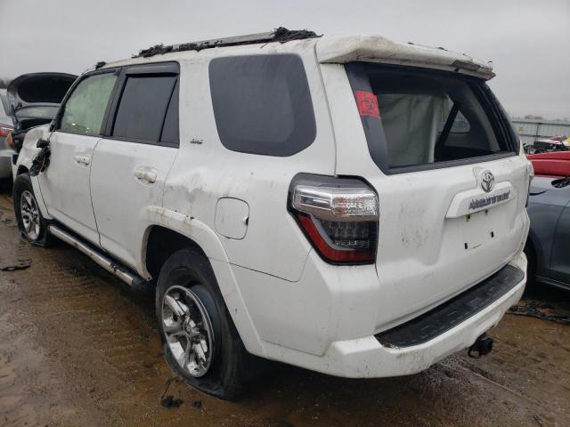 JTEBU5JR2J5523088 - 2018 TOYOTA 4RUNNER SR5/SR5 PREMIUM WHITE photo 2
