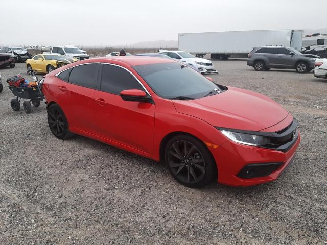 2HGFC2F82KH560306 - 2019 HONDA CIVIC SPORT RED photo 4