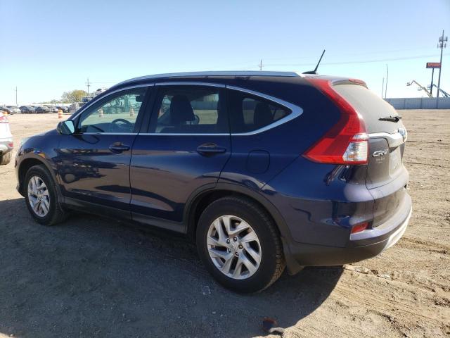 2HKRM4H79GH671670 - 2016 HONDA CR-V EXL BLUE photo 2