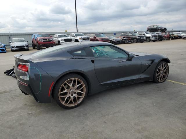 1G1YM2D72H5112459 - 2017 CHEVROLET CORVETTE STINGRAY Z51 3LT GRAY photo 3