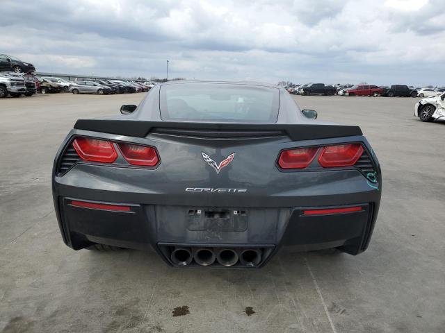 1G1YM2D72H5112459 - 2017 CHEVROLET CORVETTE STINGRAY Z51 3LT GRAY photo 6