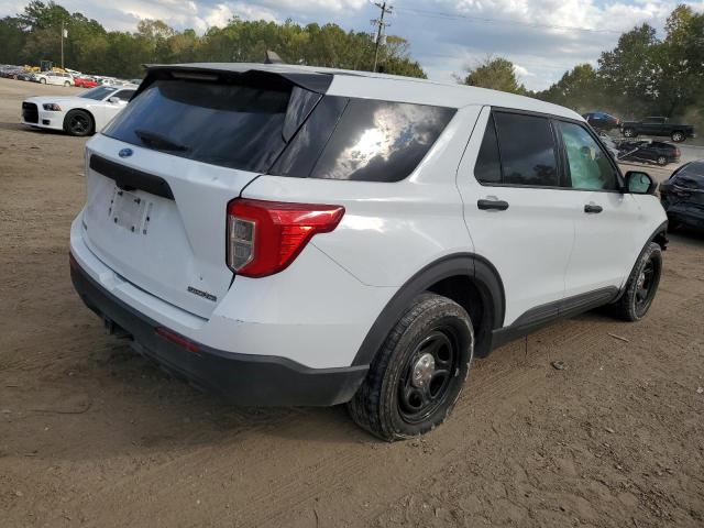 1FM5K8AB3MGA65237 - 2021 FORD EXPLORER POLICE INTERCEPTOR WHITE photo 3