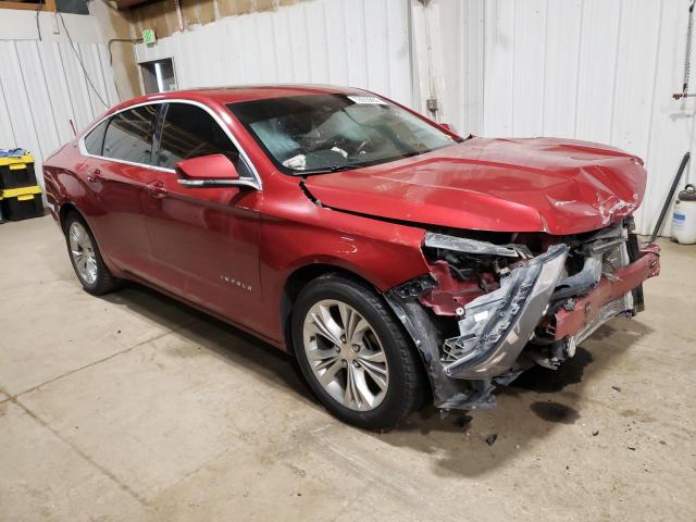 2G1115SL9E9254222 - 2014 CHEVROLET IMPALA LT RED photo 4