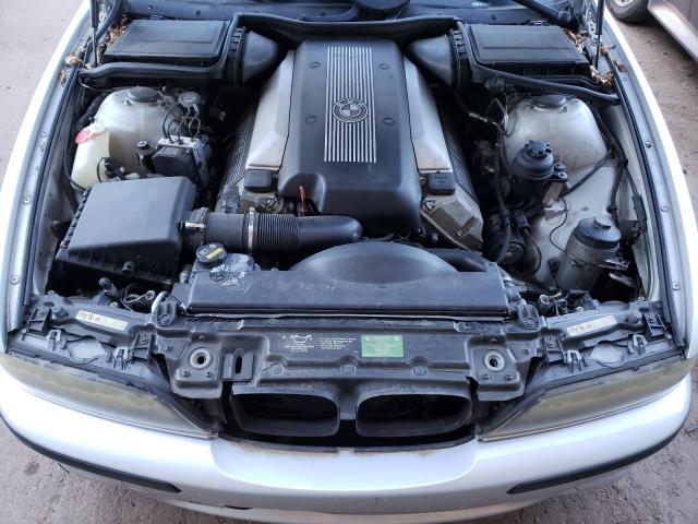 WBADN63431GM71148 - 2001 BMW 540 I AUTOMATIC Srebrny zdjęcie 11