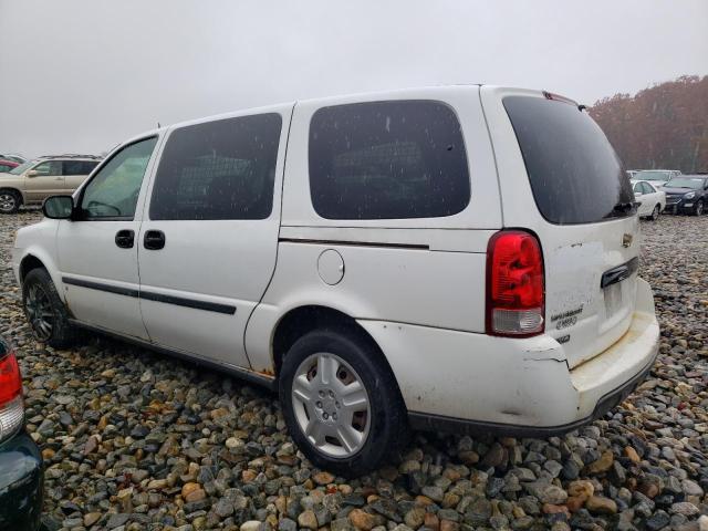 1GBDV13W48D203751 - 2008 CHEVROLET UPLANDER INCOMPLETE WHITE photo 2