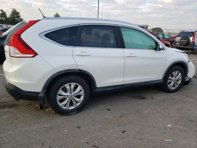 5J6RM4H79CL004713 - 2012 HONDA CR-V EXL WHITE photo 3