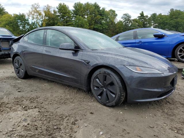 5YJ3E1EB2RF794755 - 2024 TESLA MODEL 3 GRAY photo 4