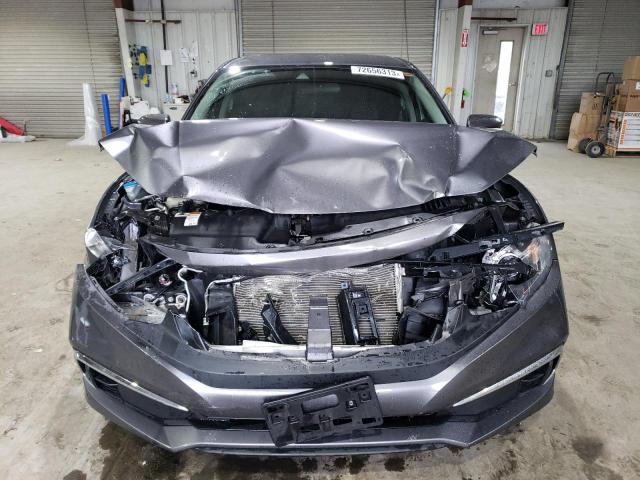 2HGFC2F64KH520744 - 2019 HONDA CIVIC LX GRAY photo 5