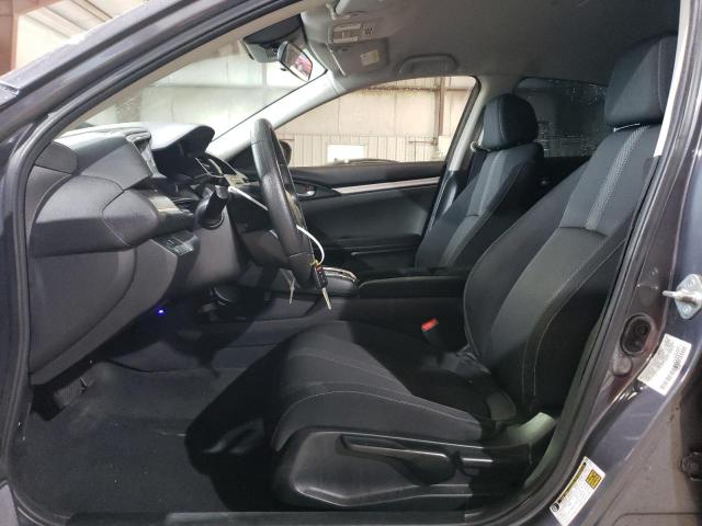 2HGFC2F64KH520744 - 2019 HONDA CIVIC LX GRAY photo 7