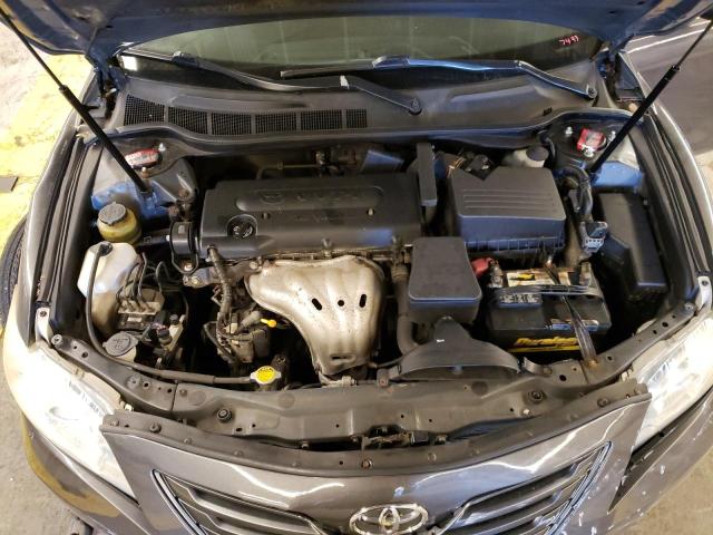 4T1BE46K27U607493 - 2007 TOYOTA CAMRY CE GRAY photo 7