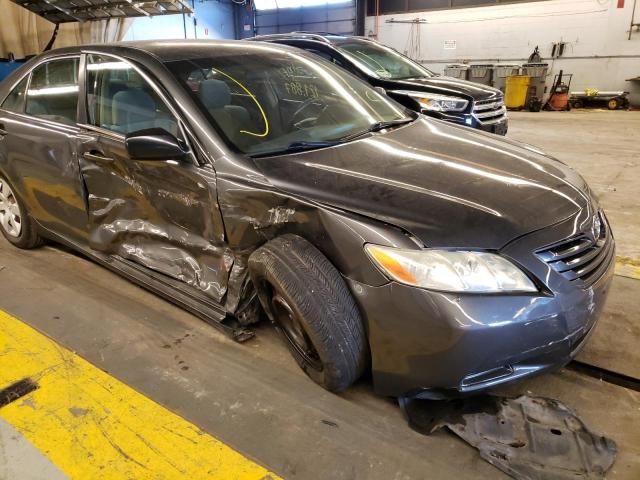 4T1BE46K27U607493 - 2007 TOYOTA CAMRY CE GRAY photo 9