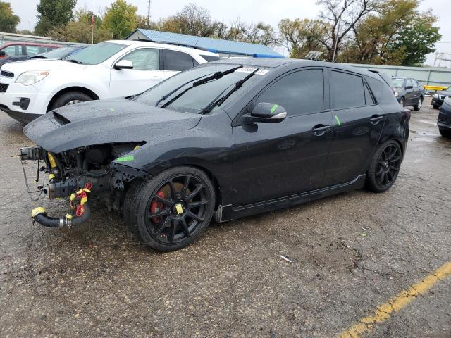 JM1BL1L36D1746495 - 2013 MAZDA SPEED 3 შავი ფოტო 1