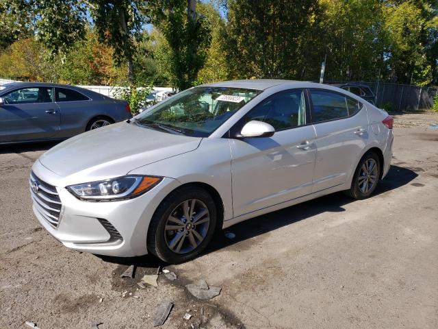 5NPD84LFXJH217318 - 2018 HYUNDAI ELANTRA EC SEL SILVER photo 1