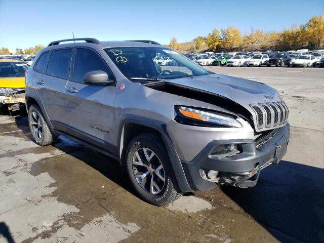 1C4PJMBX0JD560026 - 2018 JEEP CHEROKEE TRAILHAWK SILVER photo 4