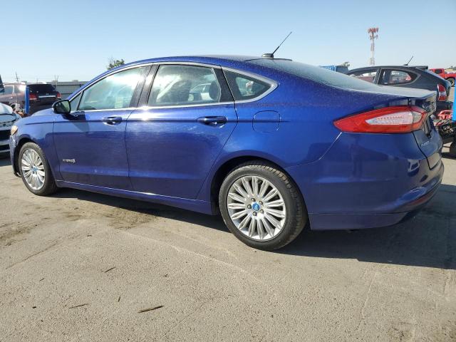 3FA6P0LU8DR170140 - 2013 FORD FUSION SE HYBRID BLUE photo 2