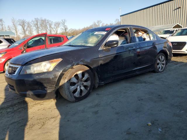 1HGCP25818A003922 - 2008 HONDA ACCORD EXL BLACK photo 1