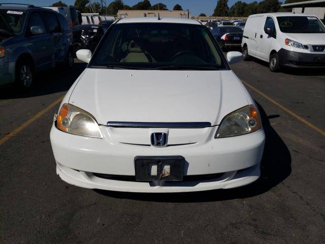 JHMES96653S017819 - 2003 HONDA CIVIC HYBRID WHITE photo 5