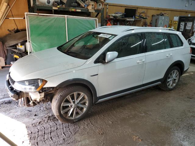 3VWH17AU2HM537212 - 2017 VOLKSWAGEN GOLF ALLTR S WHITE photo 1