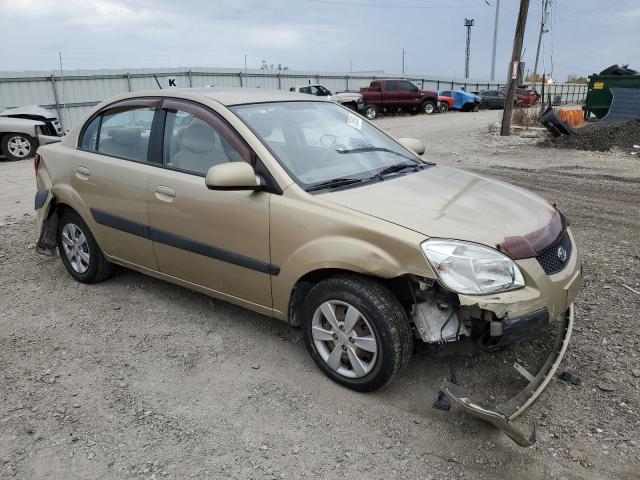 KNADE223196568447 - 2009 KIA RIO BASE GOLD photo 4